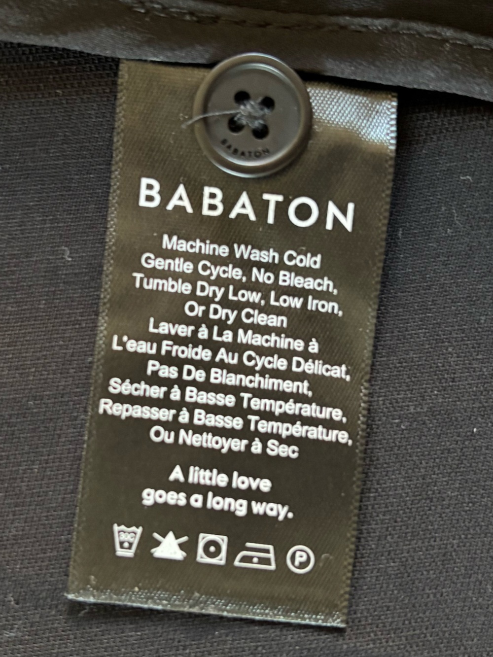 Aritzia Babaton Kahlo Long Robe Matte Satin Duster Jacket Black Medium - Picture 5 of 16